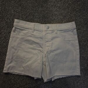 SO Kids Cream Denim Shorts